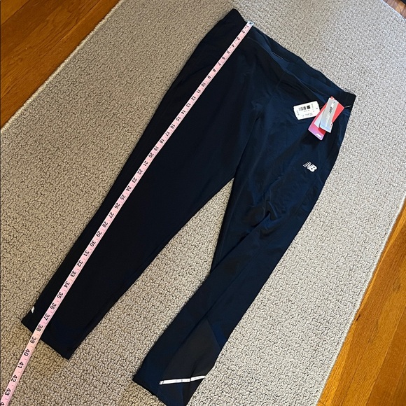New Balance black Leggings with Logo Mens NWT XL - Picture 4 of 5
